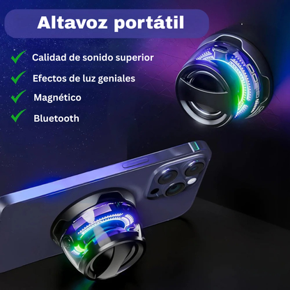 GuaadeShop™ – Parlante Magnético G200 para celular y superficies metálicas