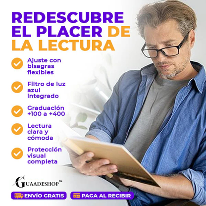 Lentes Bifocales | Pack de 2 para Ver De Lejos Y Cerca 100 A +400