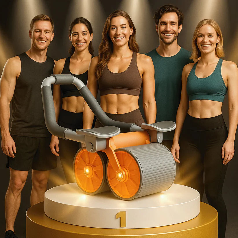 GuaadeShop™ – La Rueda Abdominal de Rebote Automático