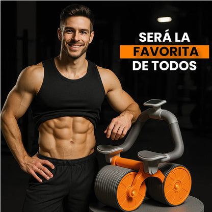 GuaadeShop™ – La Rueda Abdominal de Rebote Automático
