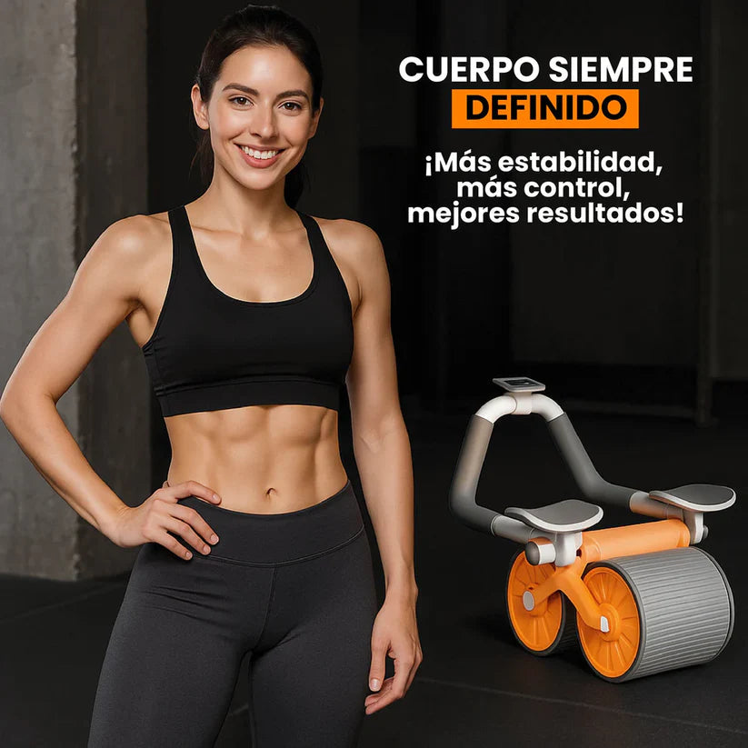GuaadeShop™ – La Rueda Abdominal de Rebote Automático