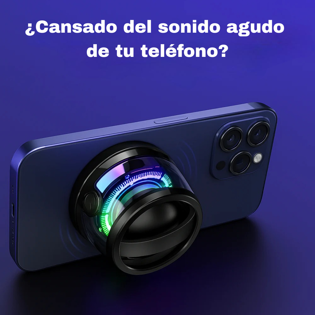 GuaadeShop™ – Parlante Magnético G200 para celular y superficies metálicas