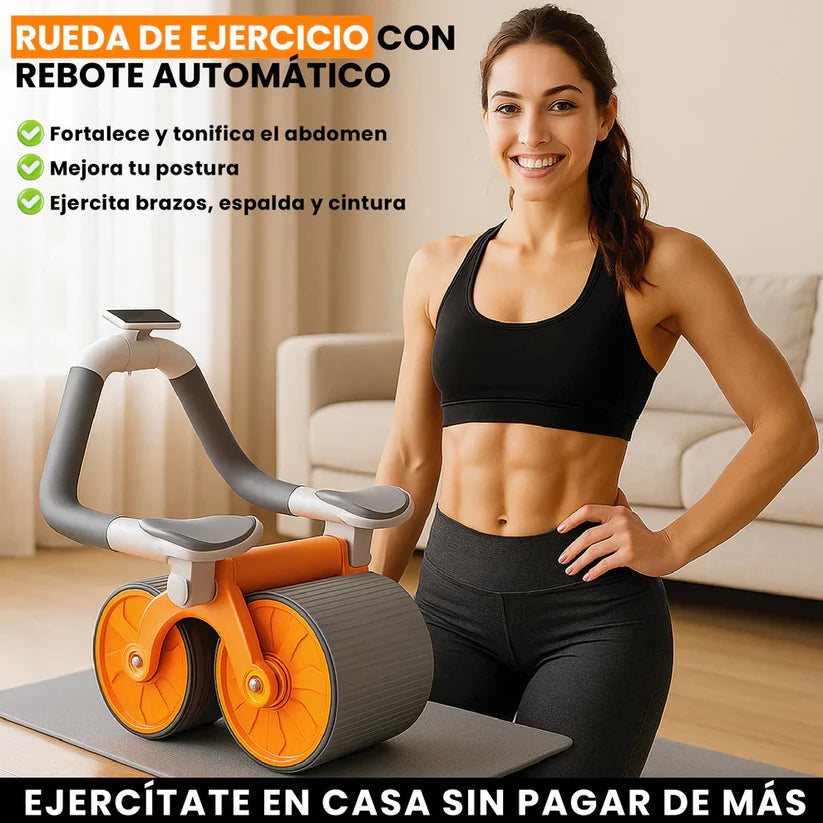 GuaadeShop™ – La Rueda Abdominal de Rebote Automático