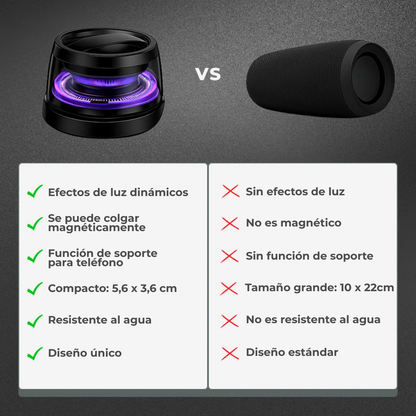 GuaadeShop™ – Parlante Magnético G200 para celular y superficies metálicas