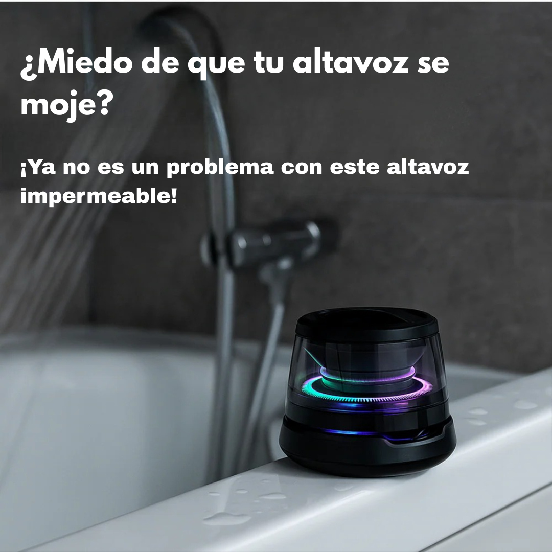 GuaadeShop™ – Parlante Magnético G200 para celular y superficies metálicas