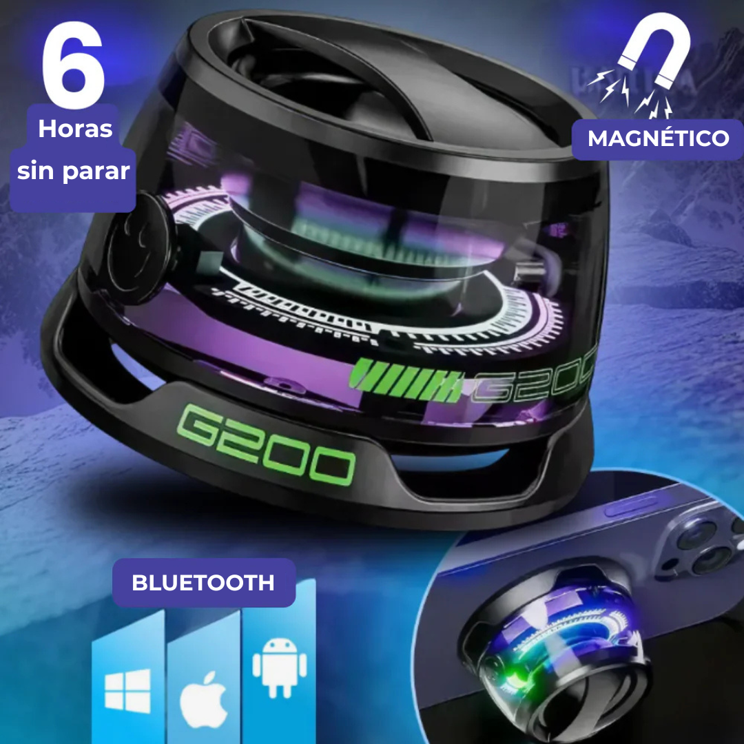 GuaadeShop™ – Parlante Magnético G200 para celular y superficies metálicas