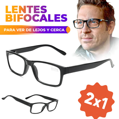 Lentes Bifocales | Pack de 2 para Ver De Lejos Y Cerca 100 A +400